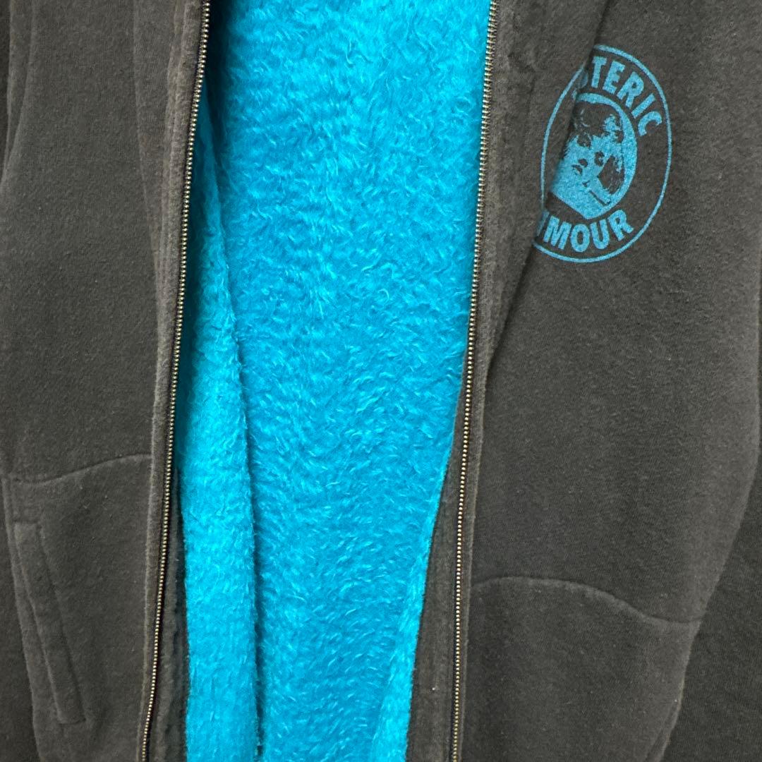 HYSTERIC GLAMOUR パーカーレディース古着 ボア ヒスガール