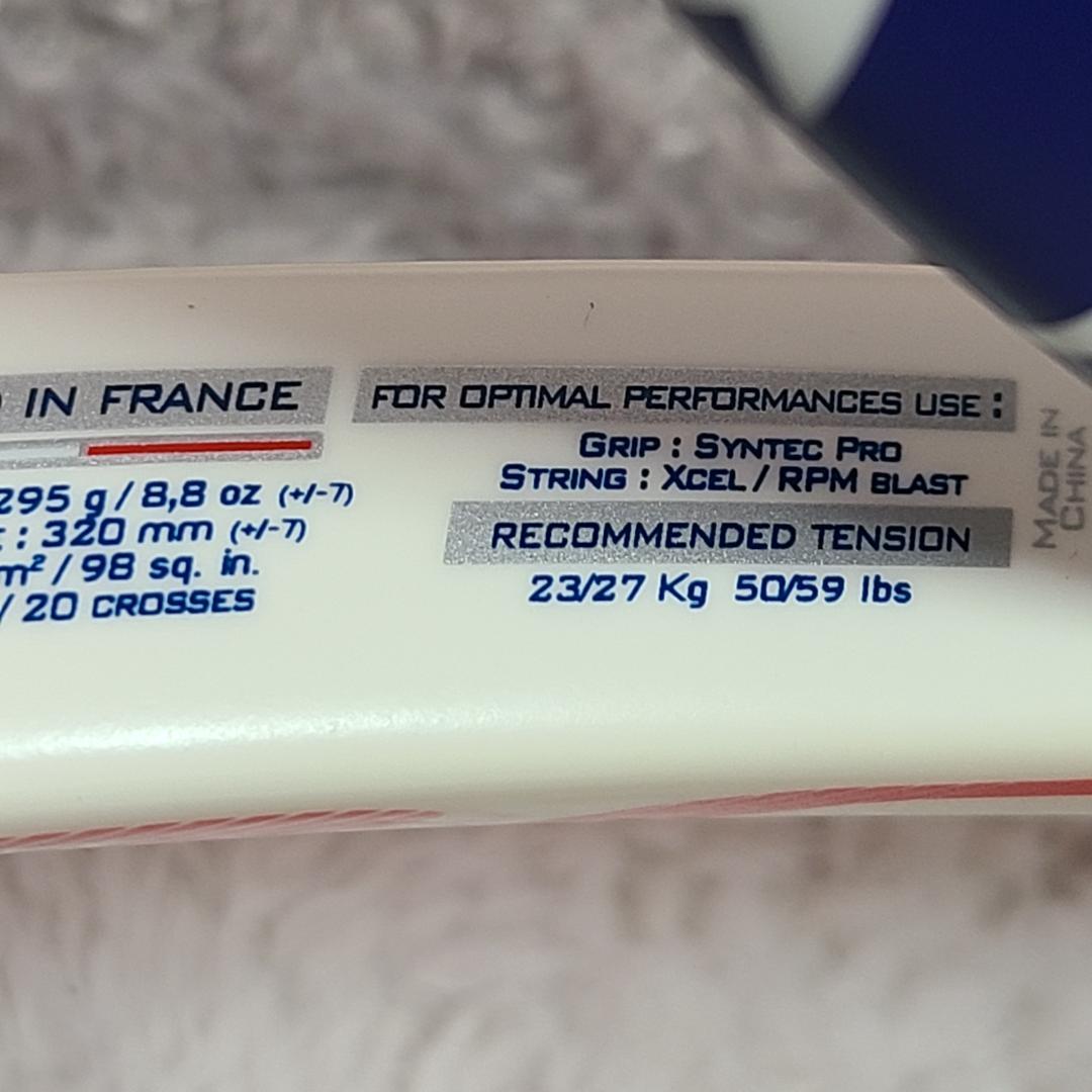 希少 バボラ Babolat ピュアアエロ VS US アメリカ国旗柄 G2