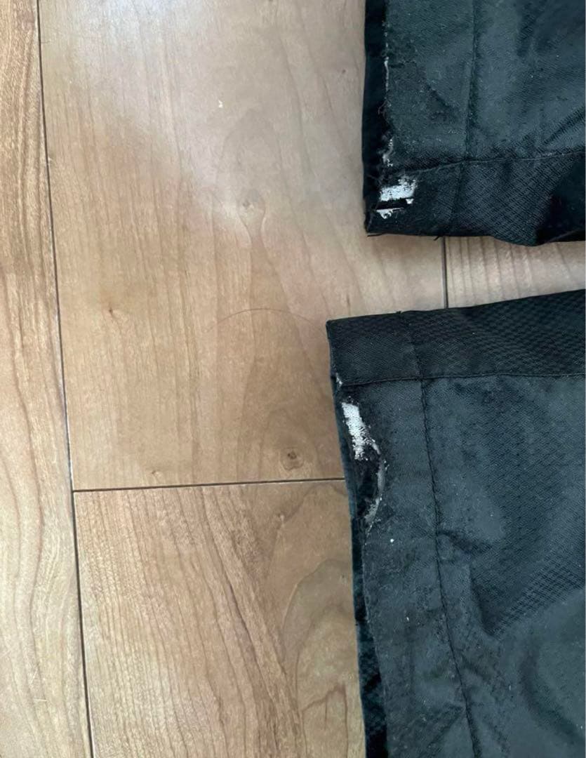 子ども用スキーウェア 青黒迷彩 上下セット