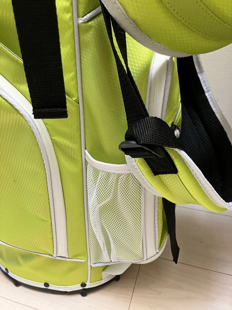 美品✳︎レピピアルマリオ✳︎ゴルフキャディバッグ♡ガールズキッズ　ライム ♡大人気