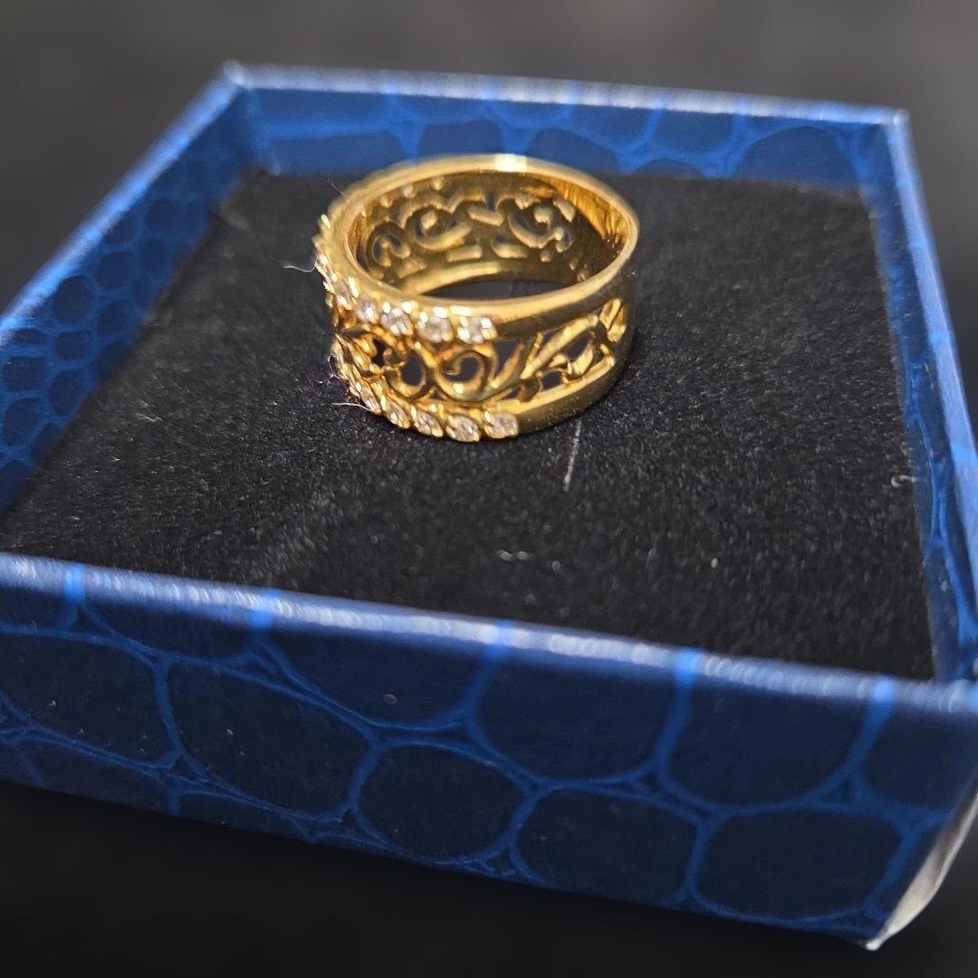 K18 ダイヤモンドリング　0.55カラット 約14.5号 総重量6.27g