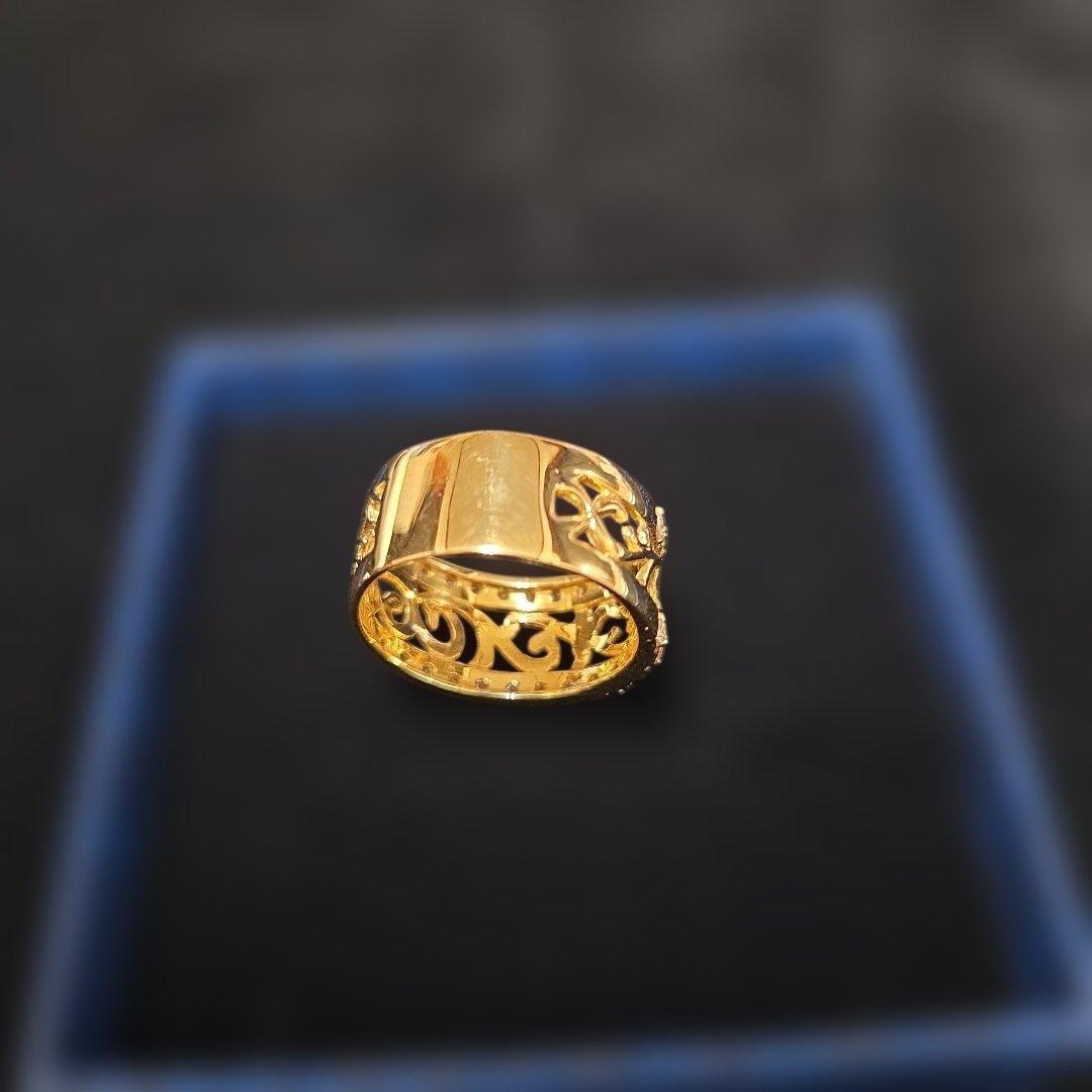 K18 ダイヤモンドリング　0.55カラット 約14.5号 総重量6.27g