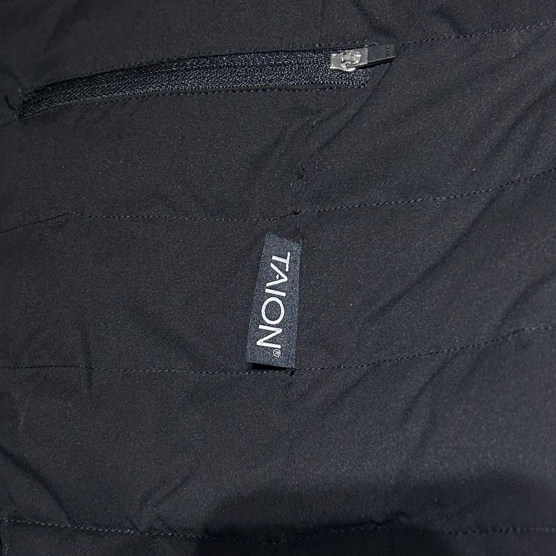 極美品 BRIEFING TAION 蓄熱 ダウンベスト タイオン ブラック