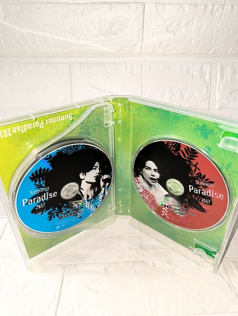 Summer Paradise 2017 DVD 4枚　ポストカード付き　担降り