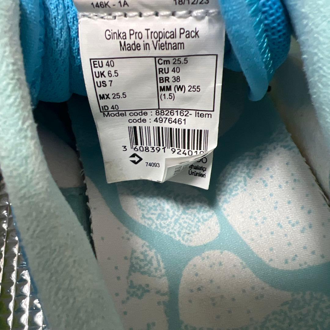 値下げ歓迎　ほぼ新品　25.5 GINKA PRO フットサルシューズ