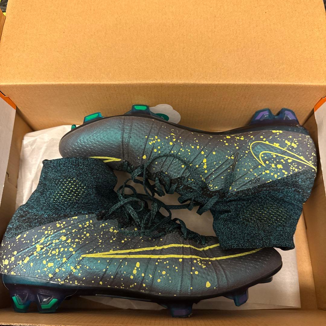 ナイキマーキュリアルスーパーフライ4 FG 26.5cm サッカースパイク　限定