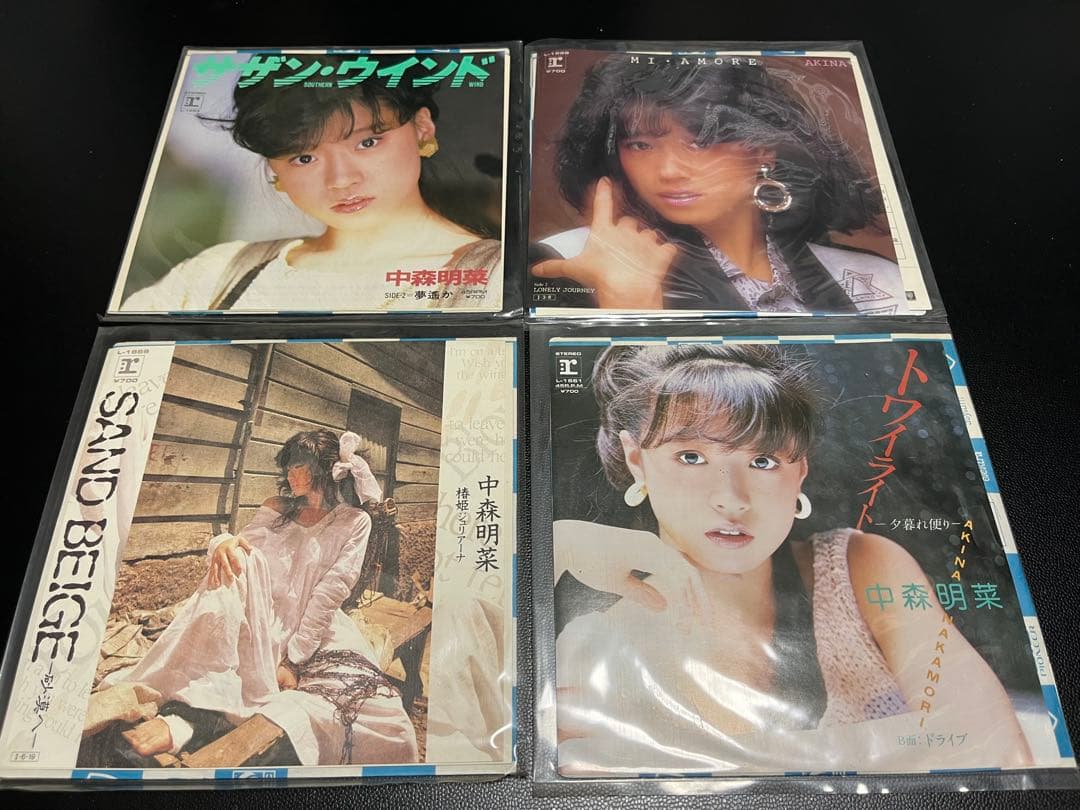 中森明菜 シングルレコード 13枚セット