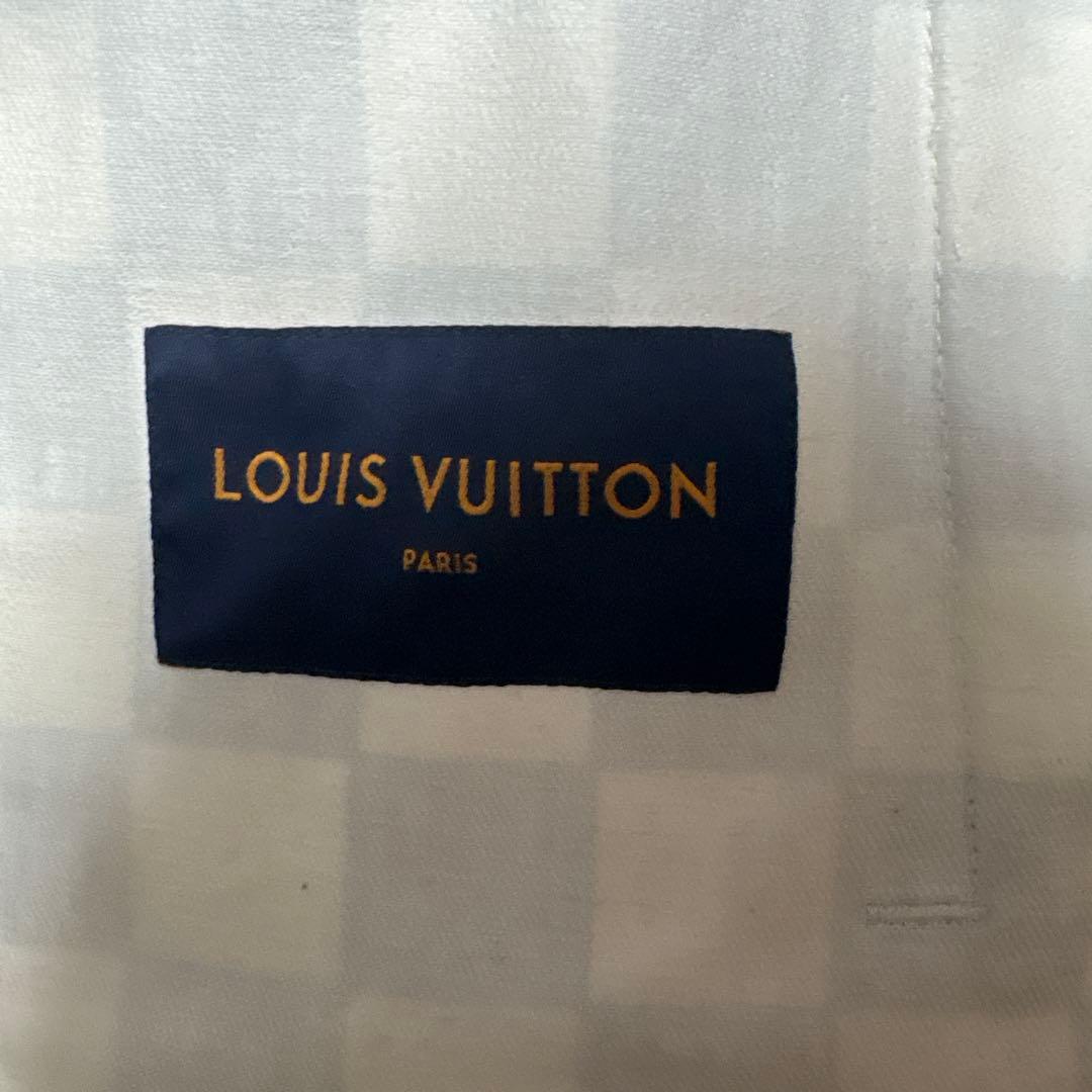 【定価29万】louis vuitton 21aw ダミエ　デニムジャケット