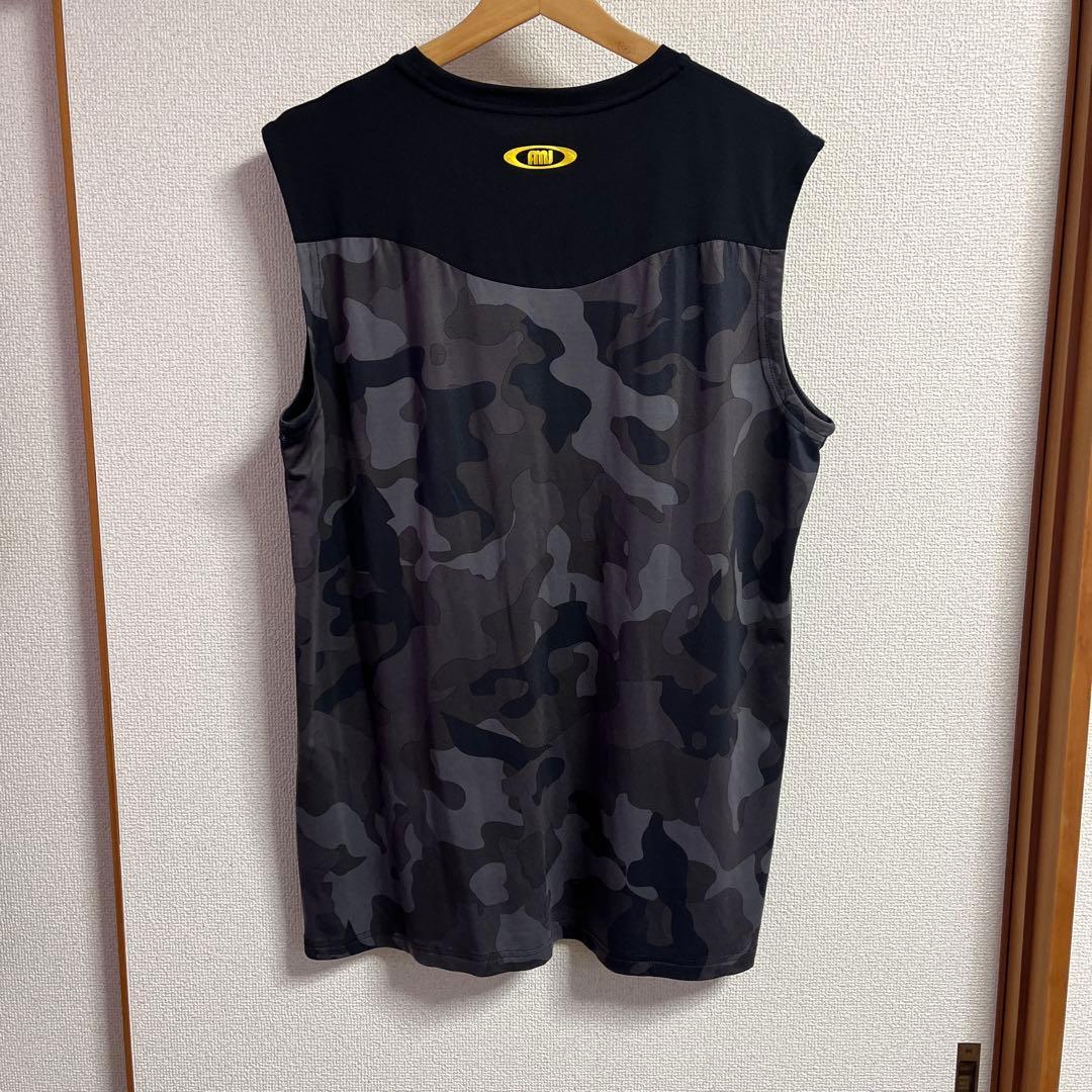 アクティムーブ　迷彩柄 アンダーシャツ XL ノースリーブ
