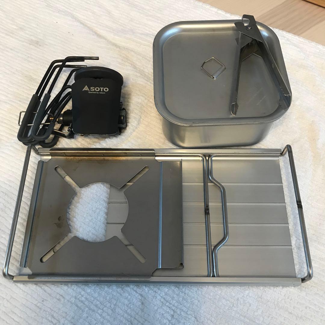 SOTO レギュレータストーブ、その他フルセットusedです。