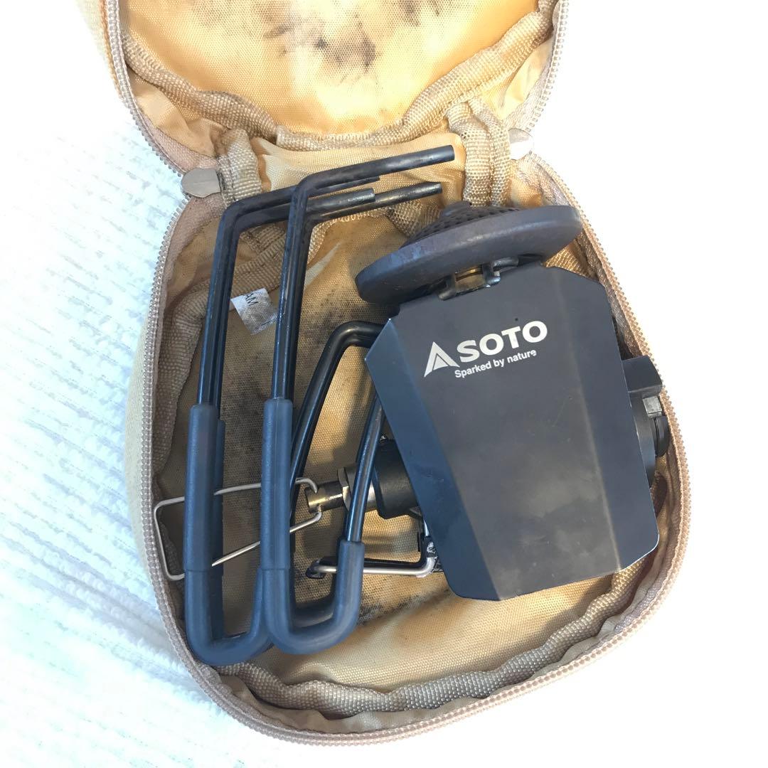 SOTO レギュレータストーブ、その他フルセットusedです。