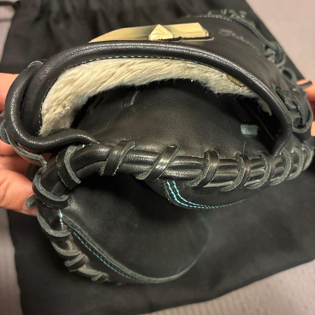 【美品】ミズノ　グローバルエリート　少年軟式　キャッチャーミット　木下拓哉モデル