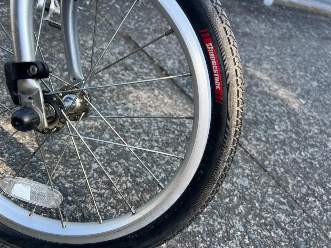 BRIDGESTONE 　折り畳み式アルミ製自転車