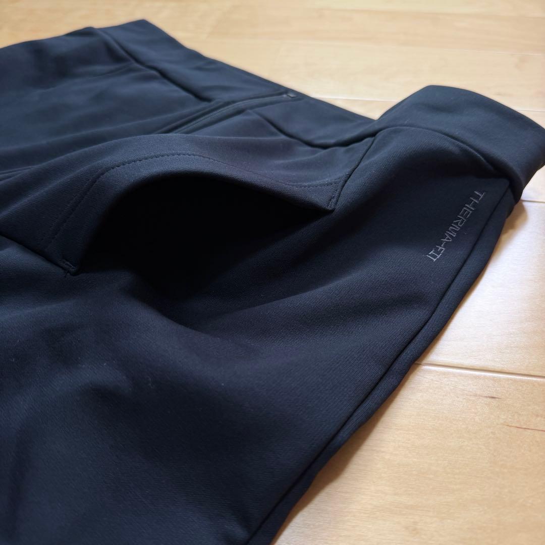 NIKE フルジップパーカー　スポーツウェア　サーマフィット　黒ブラック　L新品