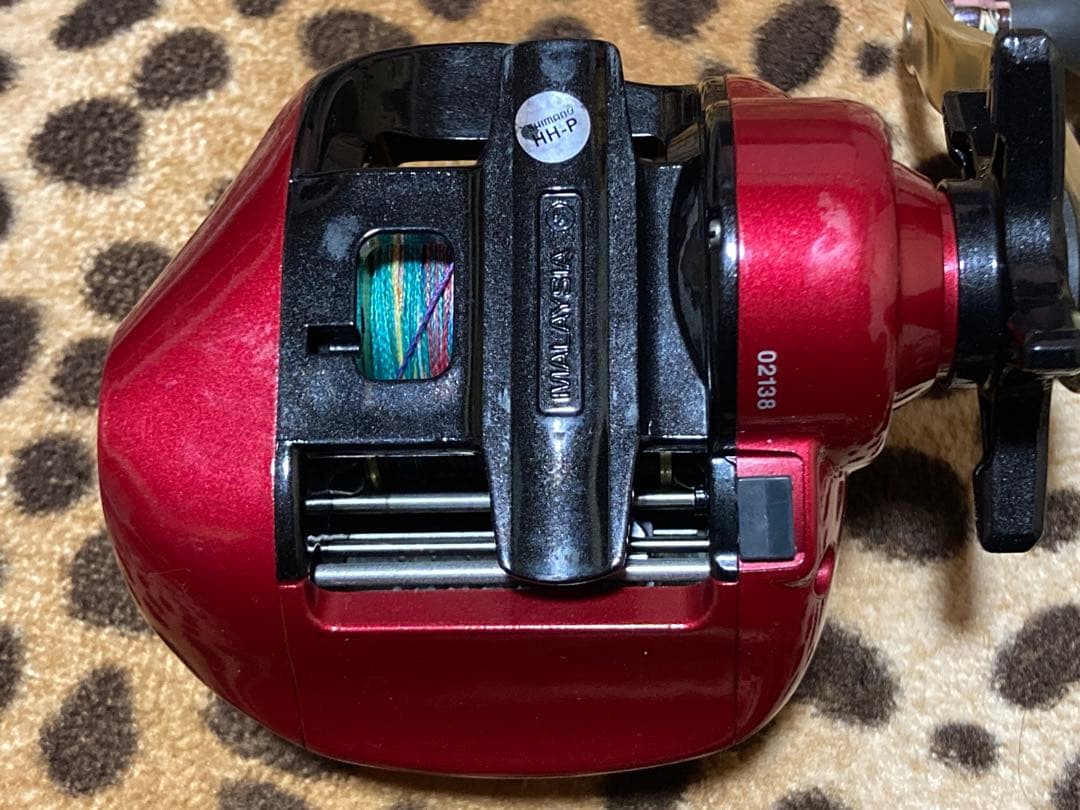 2 シマノ 純正 SLS 小船 800XH 両軸リール PEライン 船釣り太刀魚