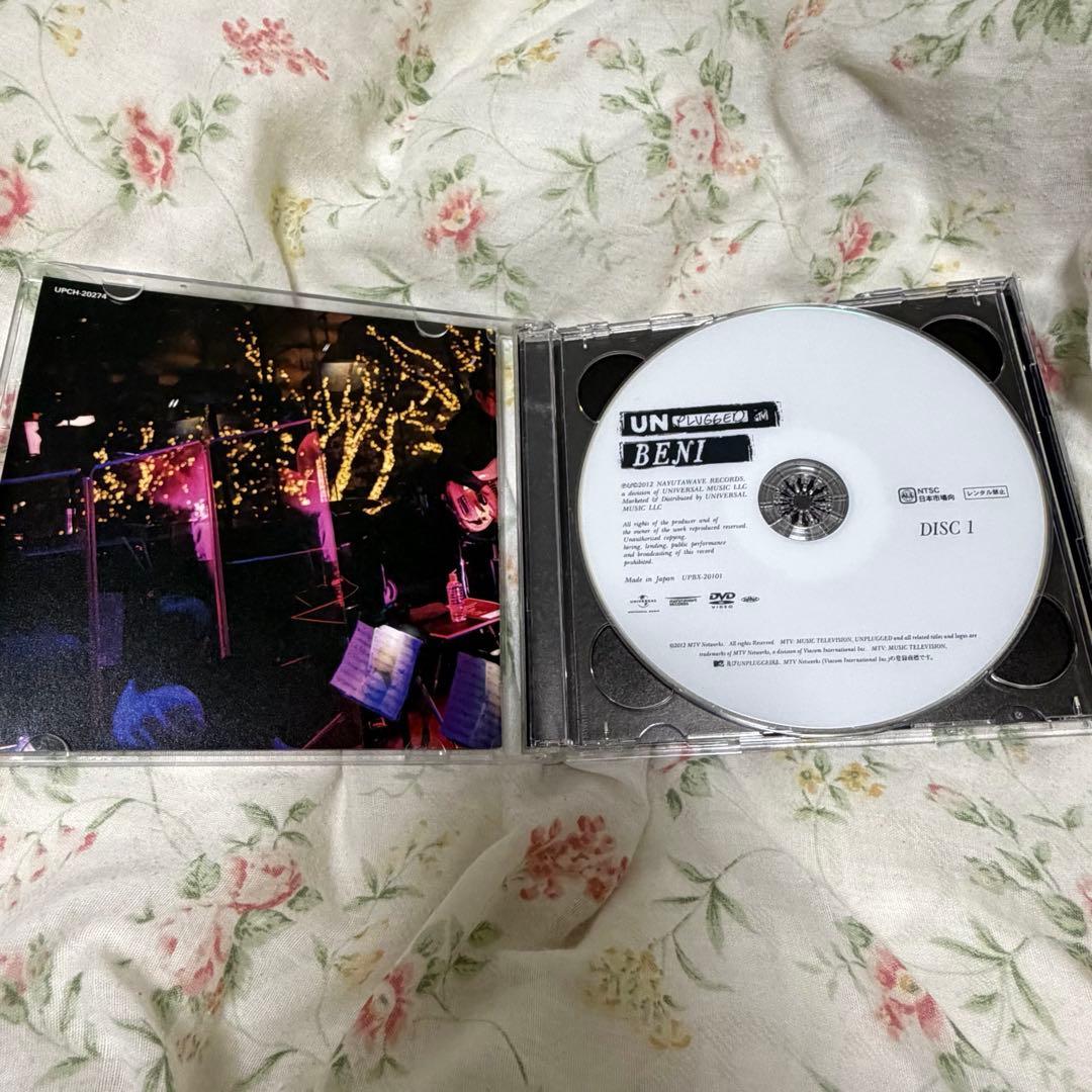 【廃盤】BENI 「COVERS」・「MTV UNPLUGGED」CD DVD