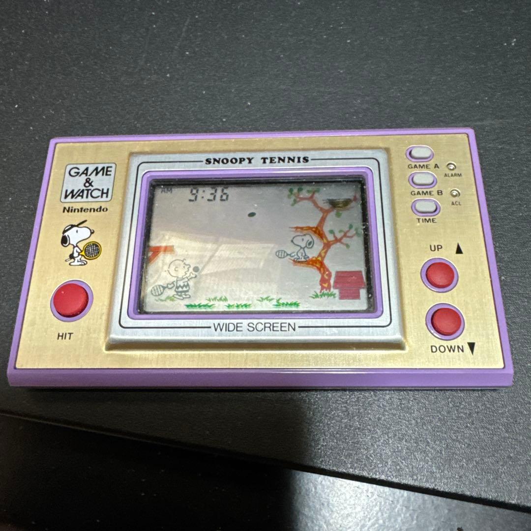 ワ*！様 ゲーム&ウォッチ スヌーピーテニス