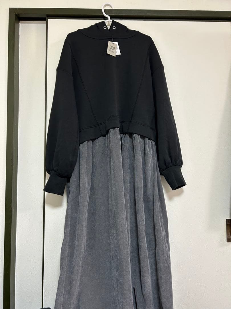 ニコアンド　[MODE NORM CORE] フーディドッキングワンピース