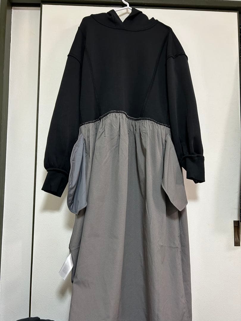 ニコアンド　[MODE NORM CORE] フーディドッキングワンピース