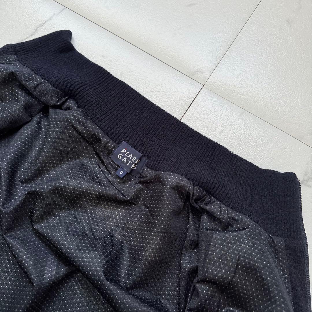 美品 PEARLY GATES パーリーゲイツ 防風防寒 フルジップ ニット