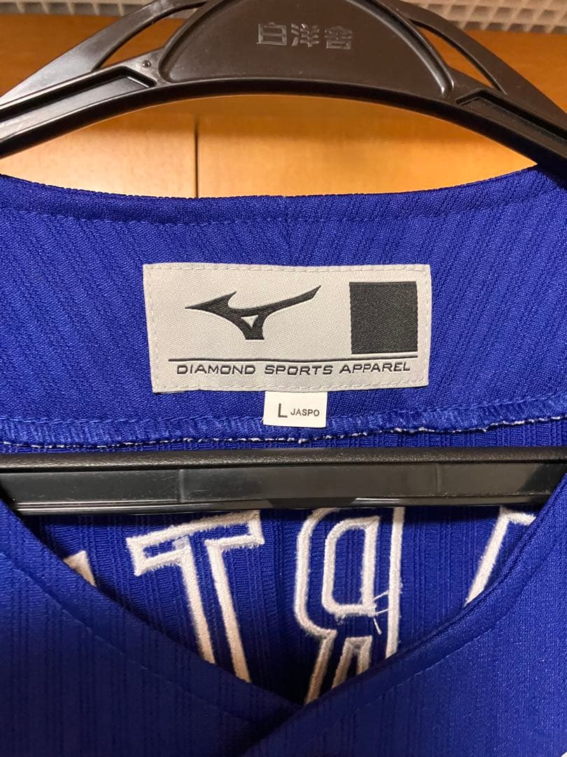 元中日ドラゴンズ アリエル•マルティネス 57 ミズノ製レプリカユニフォーム L