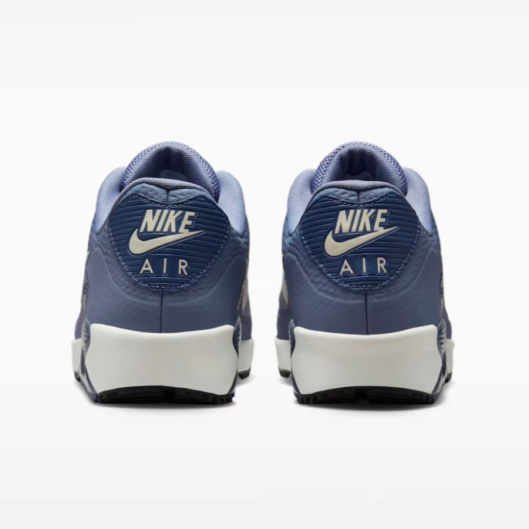 新品 26.5cm ナイキ エアマックス 90 G ゴルフシューズ ブルー