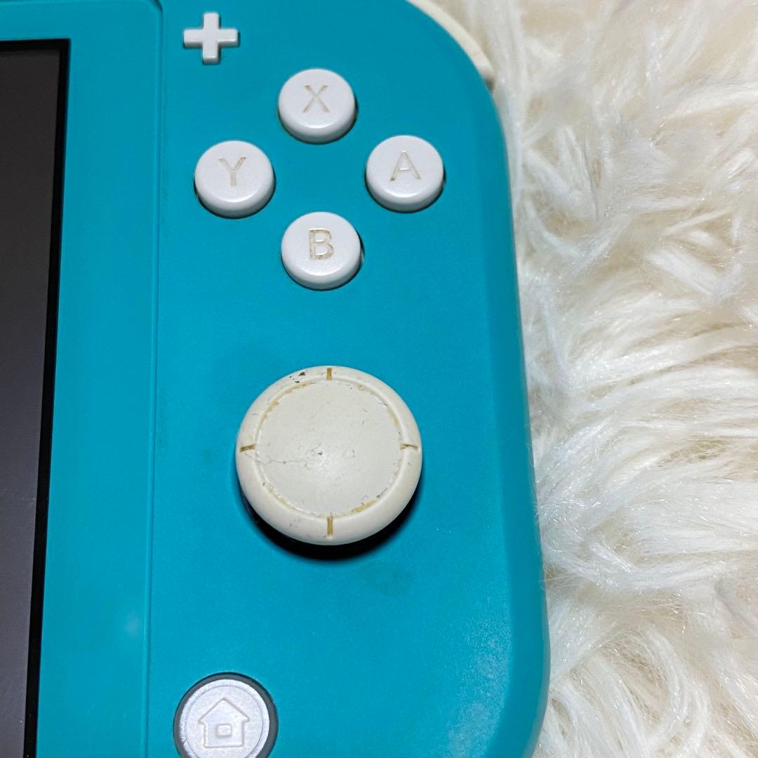 【動作確認済み】Nintendo Switch Lite ターコイズ 充電器付き