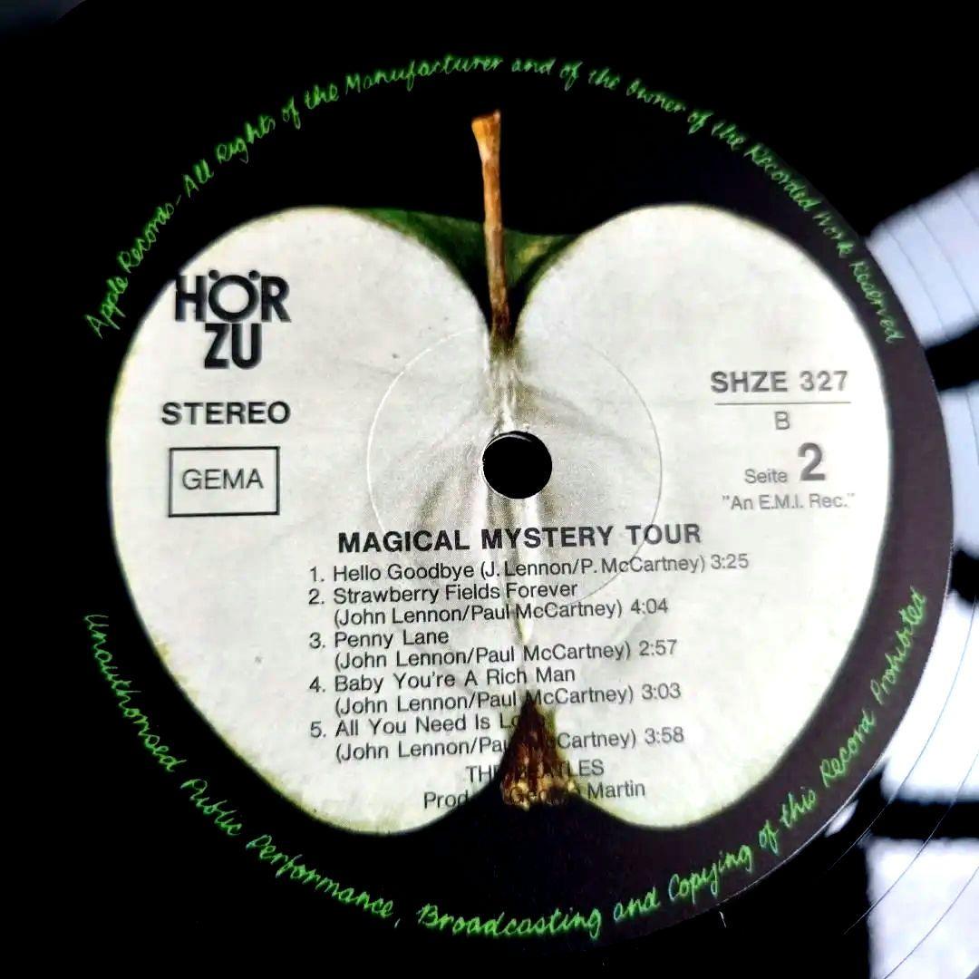 ドイツ初回LP盤BEATLES MAGICAL MYSTERY TOUR
