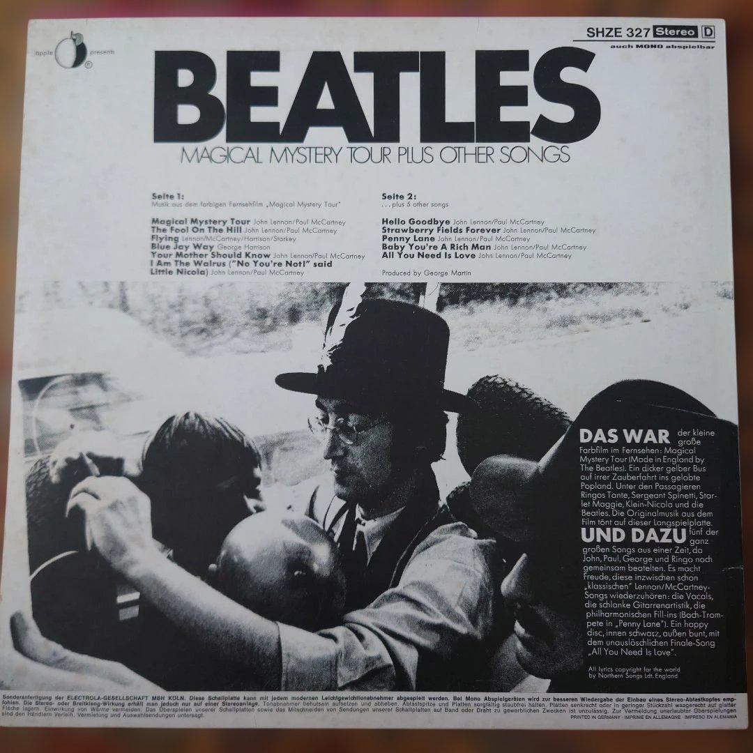ドイツ初回LP盤BEATLES MAGICAL MYSTERY TOUR