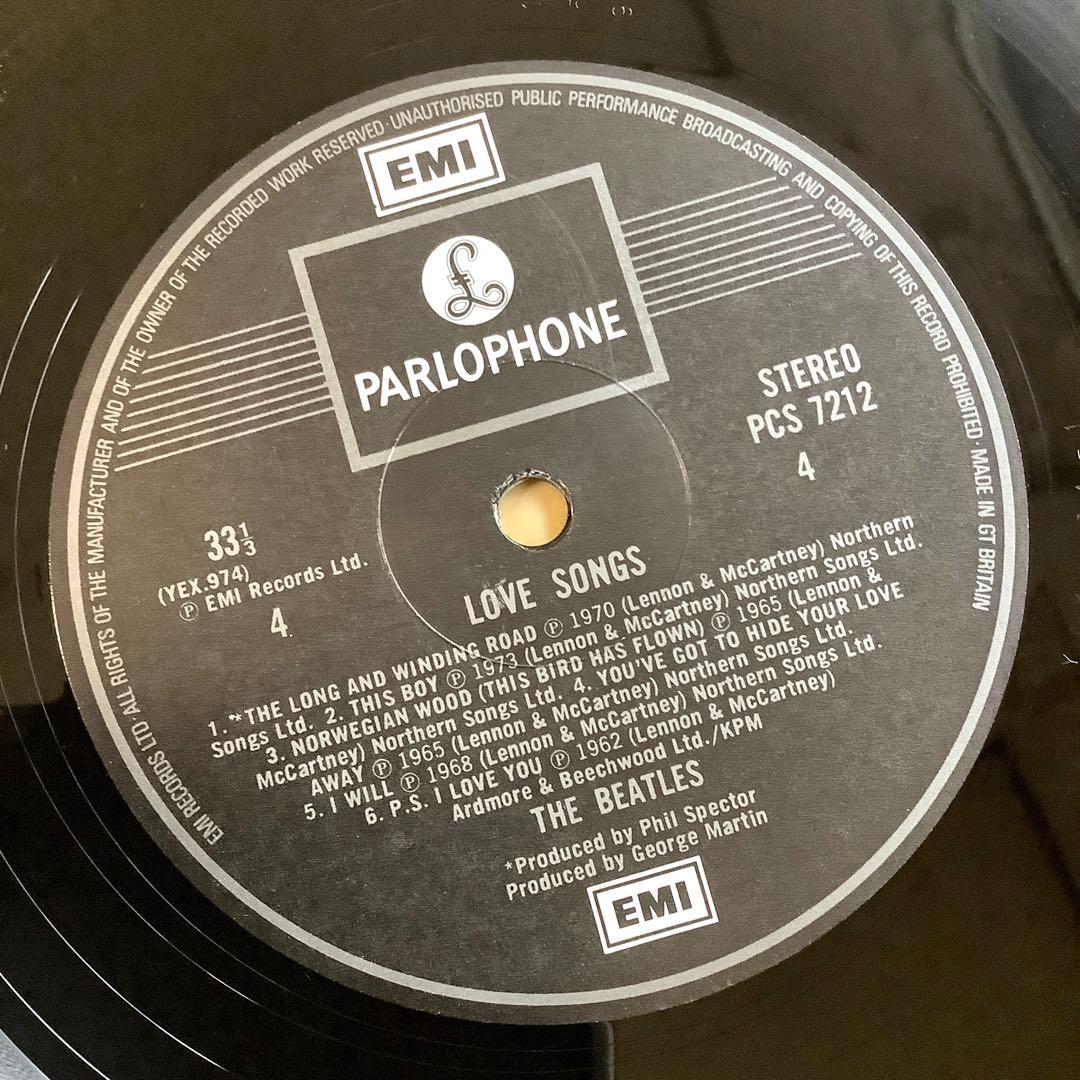 レア!レコード新品同様!1977年 UK盤 オリジナル パーロフォン ビートルズ