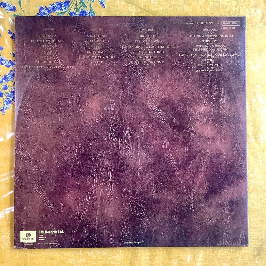 レア!レコード新品同様!1977年 UK盤 オリジナル パーロフォン ビートルズ
