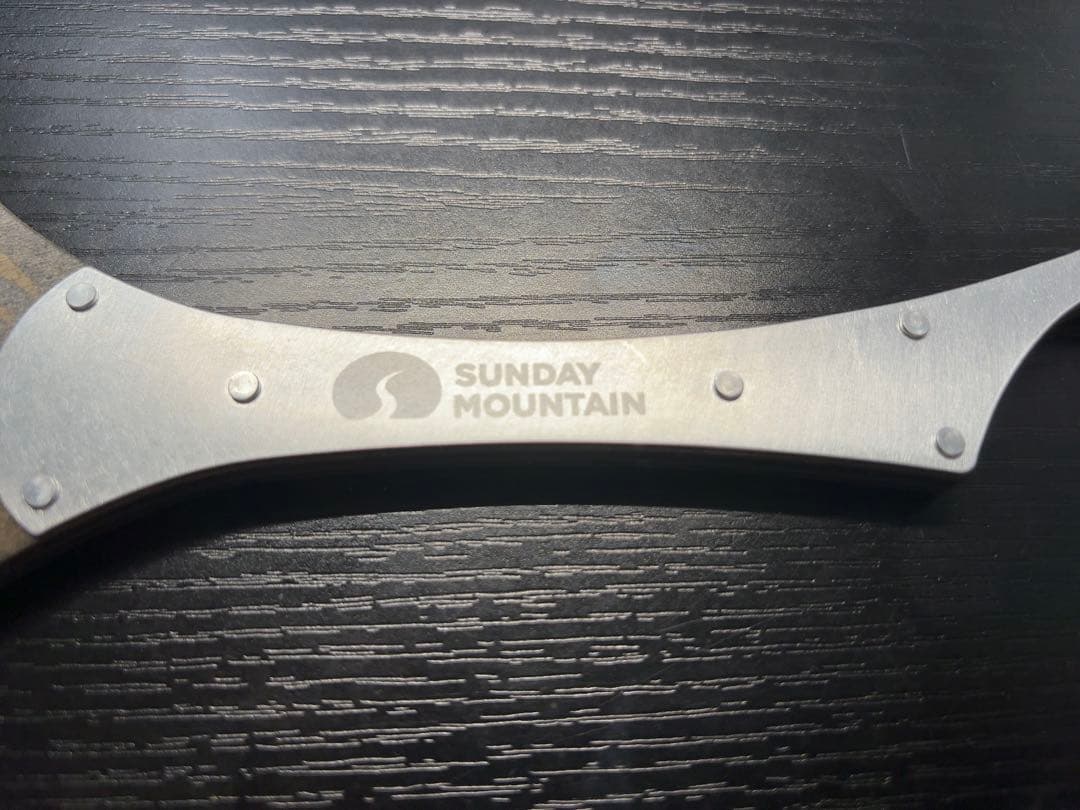 トリパスプロダクツ　メタルウチワ うちわ　SUNDAY MOUNTAIN 別注