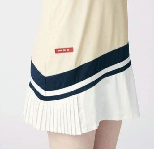 再再再値下げ新品 アンパスィ　ワンピースL　 ベージュ定価24200円