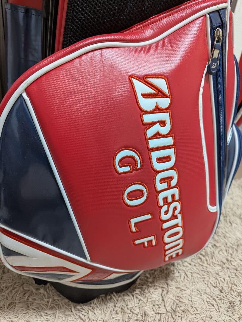 BRIDGESTONE メジャーコレクション　キャディバッグ 　ヘッドカバー付き