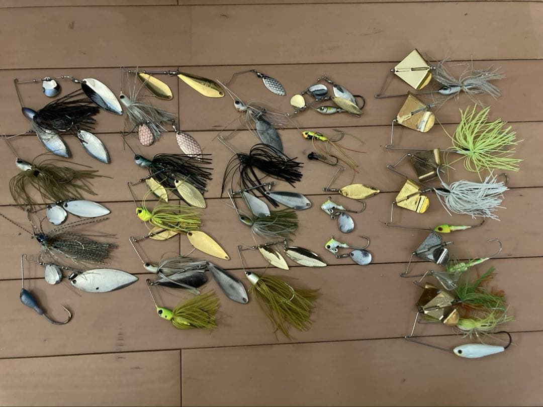 ▪️バス釣り引退品　ルアー、ワーム、フック、ライン、タックルボックス等 全部込み