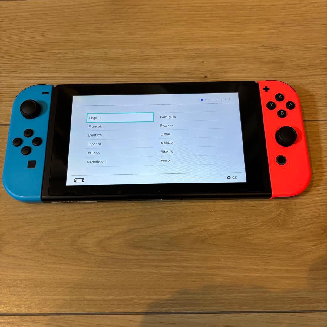 【付属品完備】Nintendo Switch バッテリー強化版