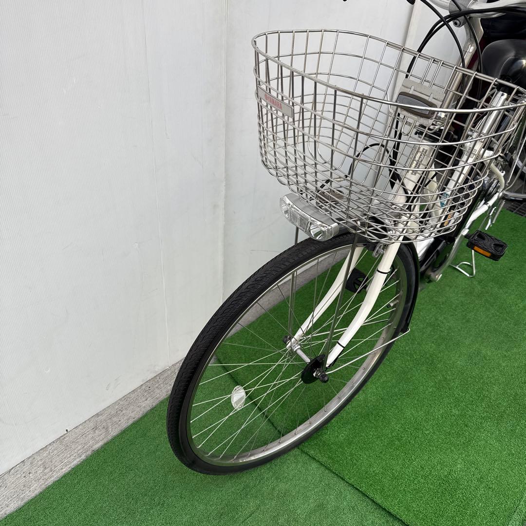 YAMAHAヤマハ電動アシスト自転車27インチ バッテリー12.3Ah 内8段