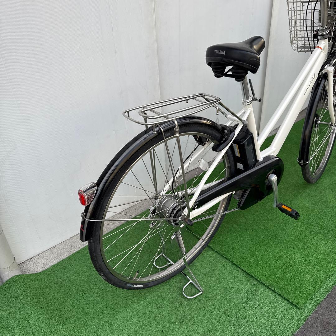 YAMAHAヤマハ電動アシスト自転車27インチ バッテリー12.3Ah 内8段