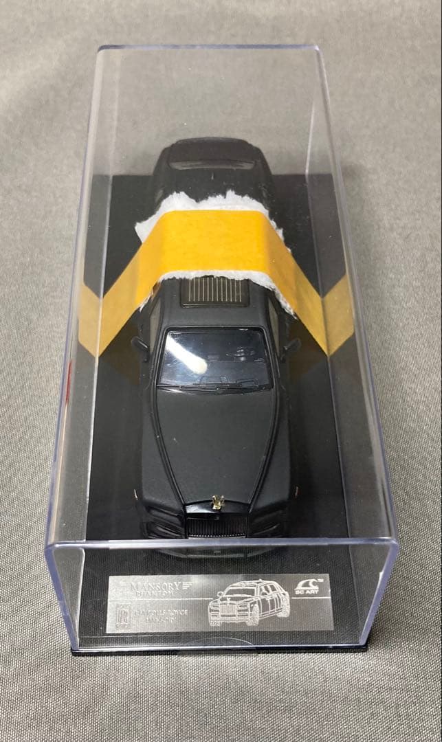 1/64 ロールスロイス・マンソリー・ファントム 艶消し黒