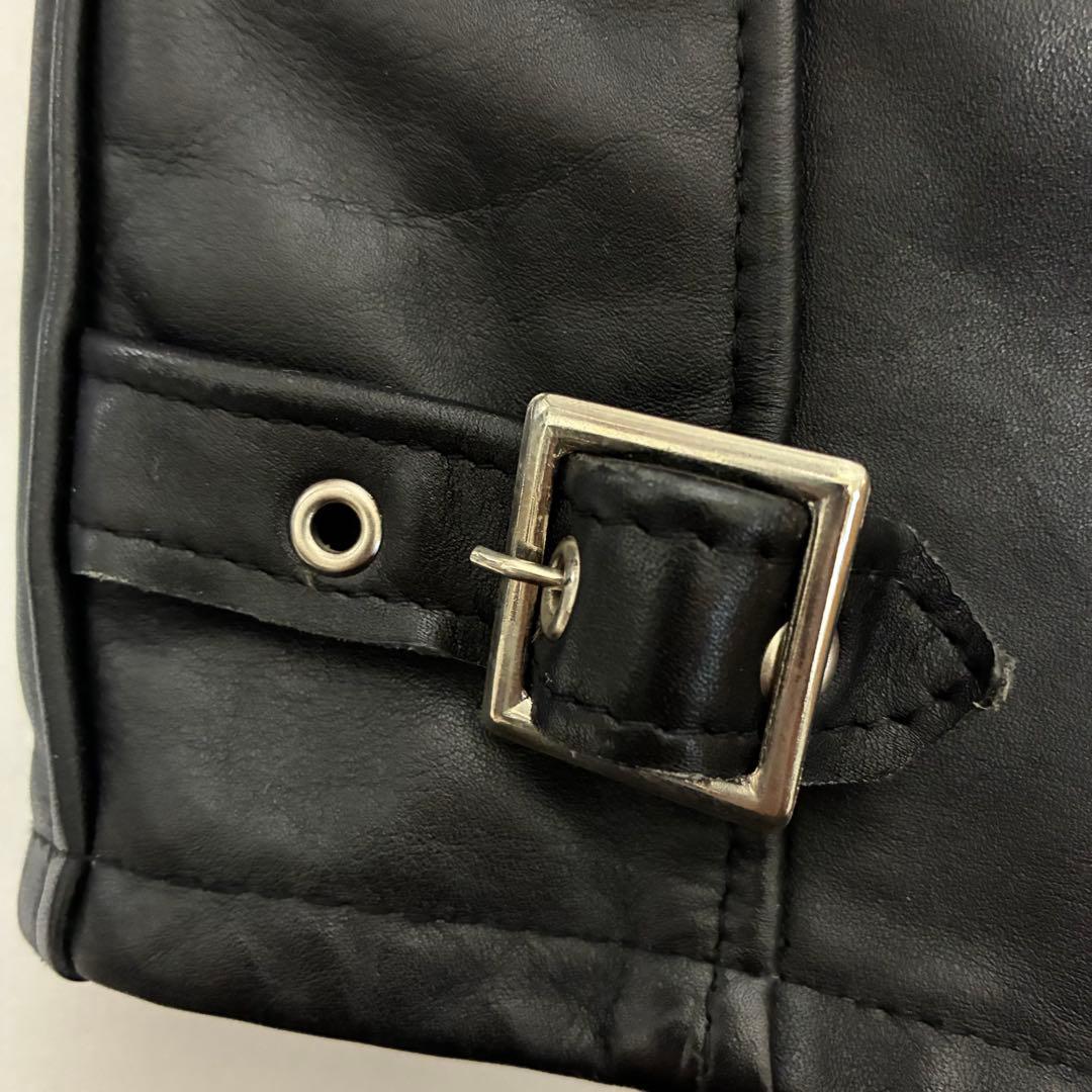 【米国製】Schott 652 レザートラッカージャケット ライナー付 38