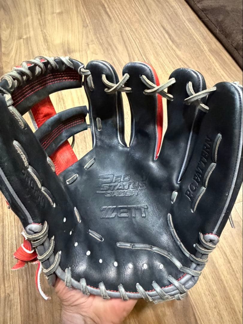 ZETT プロステイタス 軟式グローブ 右投げ用