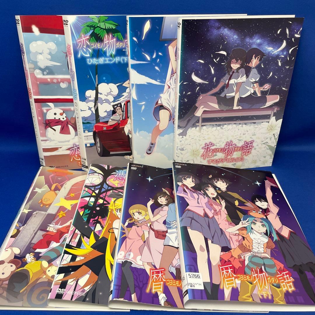 化物語シリーズ 合計42枚セット 全巻セット アニメ レンタル落ち