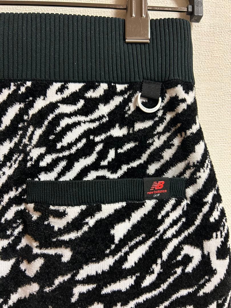 ゼブラ柄 ゴルフウェア スカート Lサイズ