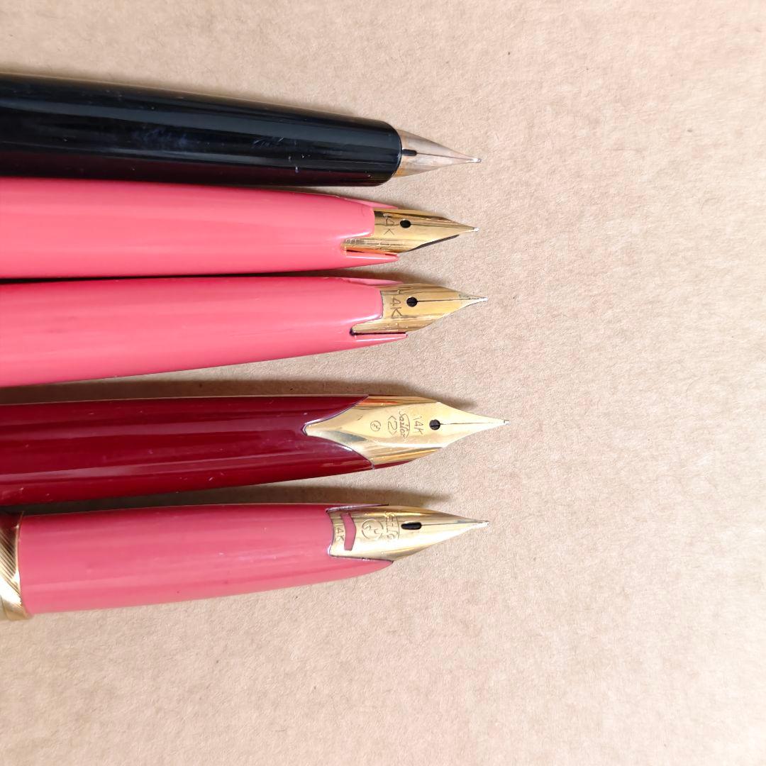 sailor 14k 万年筆 5本 まとめ セーラー
