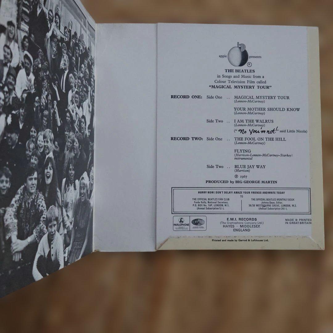 UK.EP盤マジカルミステリーツアー