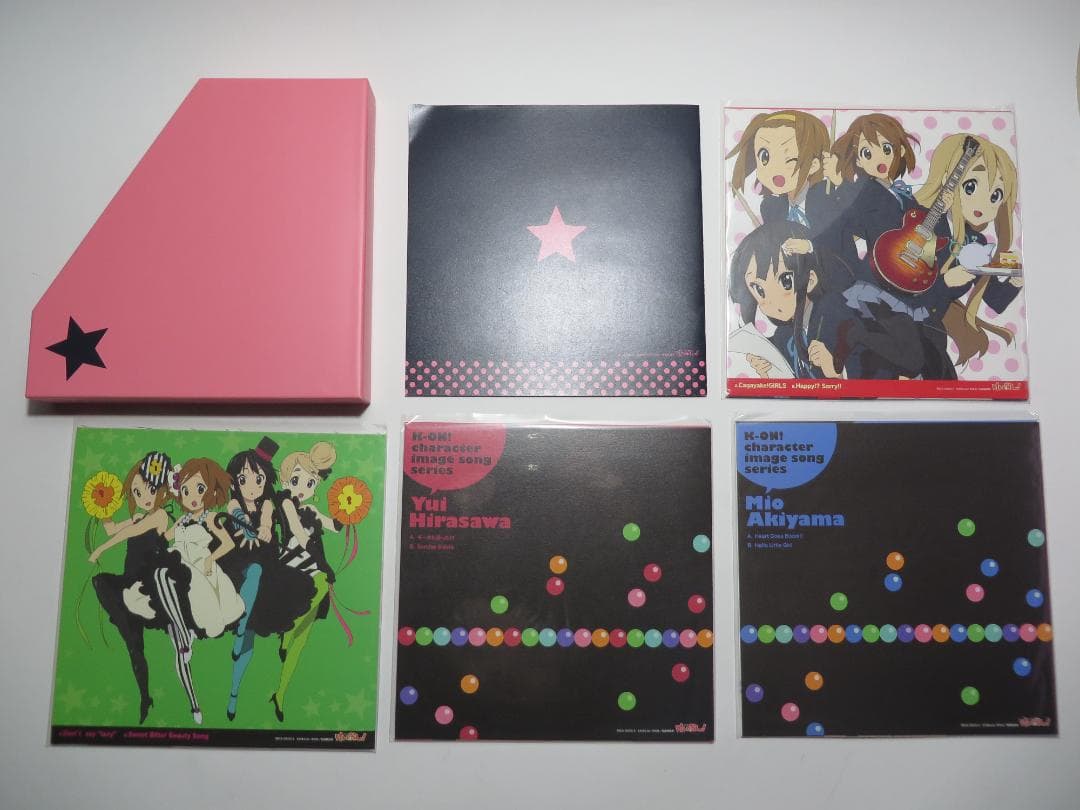 けいおん！ K-ON! 7inch Vinyl Donuts BOX レコード