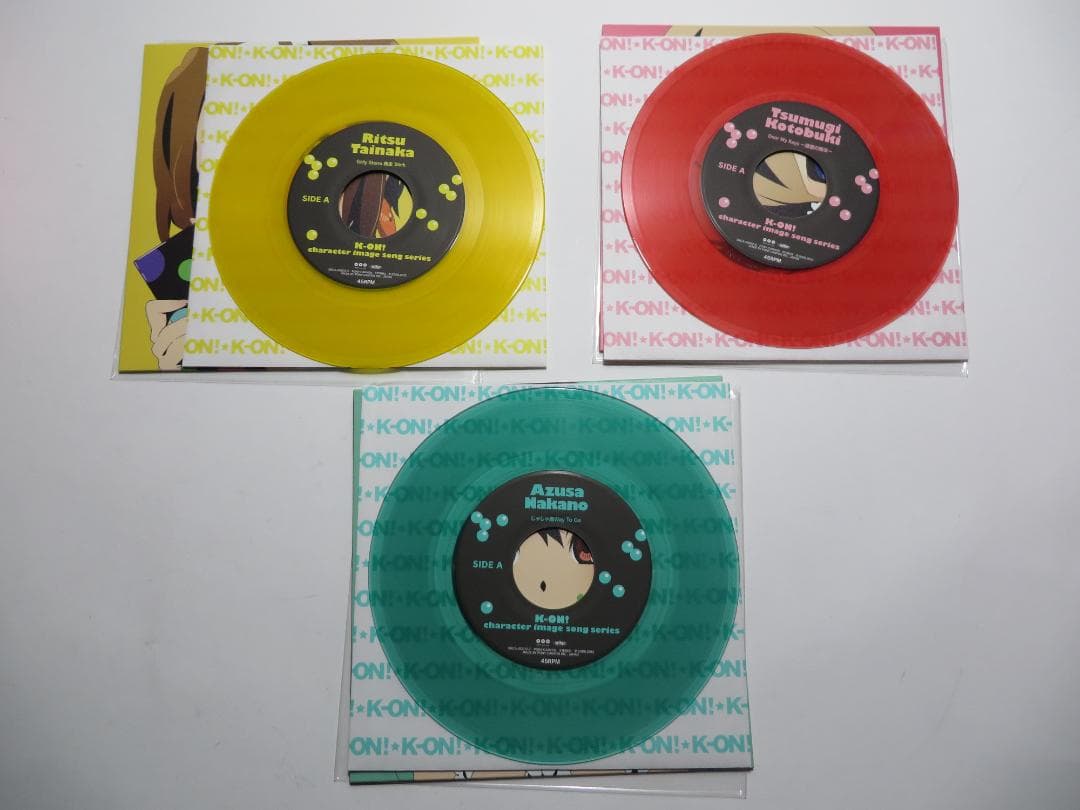 けいおん！ K-ON! 7inch Vinyl Donuts BOX レコード