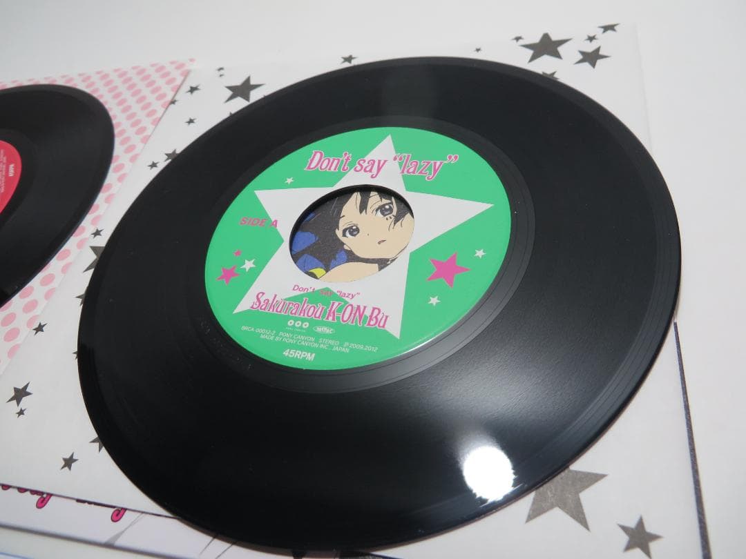 けいおん！ K-ON! 7inch Vinyl Donuts BOX レコード