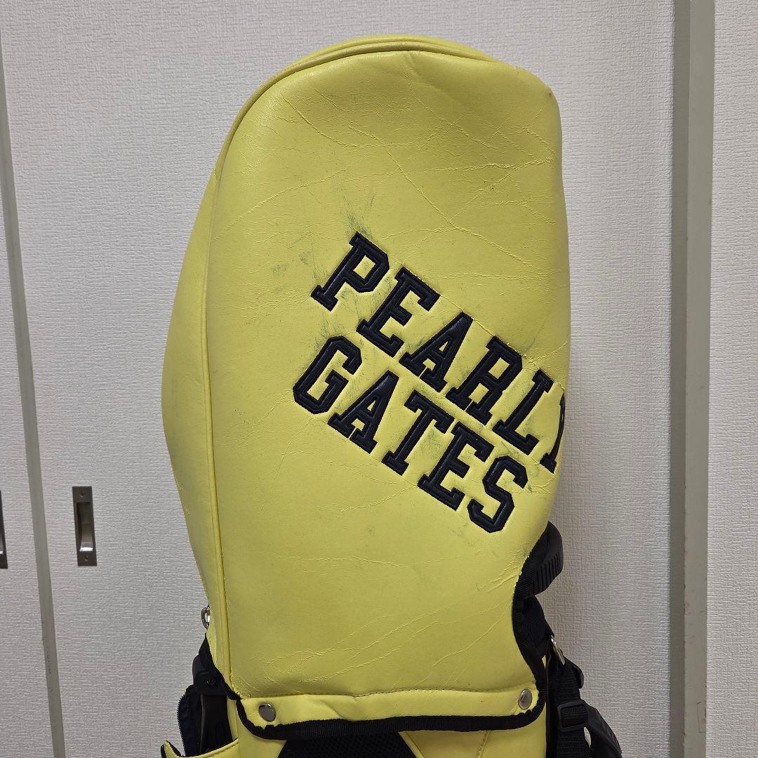 PEARLY GATES パーリーゲイツ スタンド キャディバック イエロー