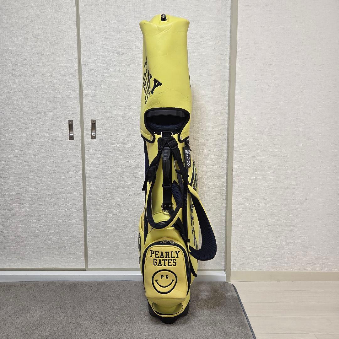 PEARLY GATES パーリーゲイツ スタンド キャディバック イエロー